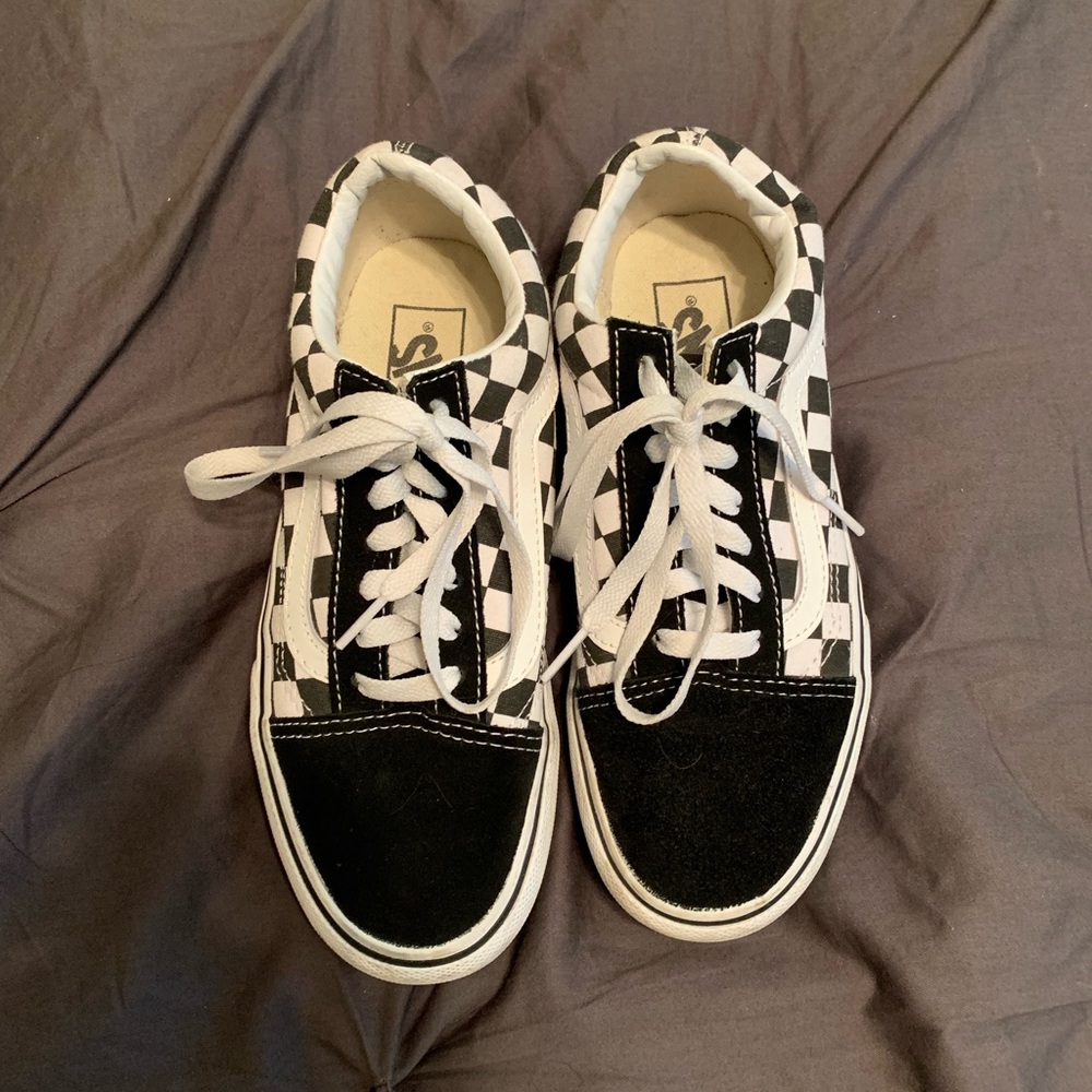 Checkered vans